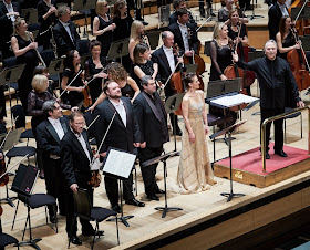 Puccini: Le Willis - Brian Mulligan, Arsen Soghomonyan, Ermonela Jaho, Sir Mark Elder & London Philharmonic  (Photo Russell Duncan)