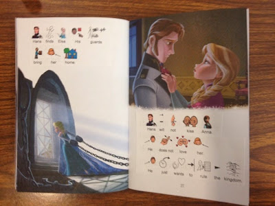 Frozen adapted book for special education