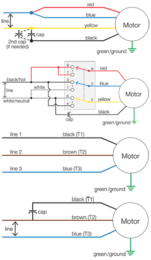 AC Motor Wiring Diagram