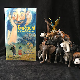 "Gigaguhl und das Riesen-Glück" Autor: Alex Rühle Illustrationen: Barbara Yelin Verlag: dtv junior