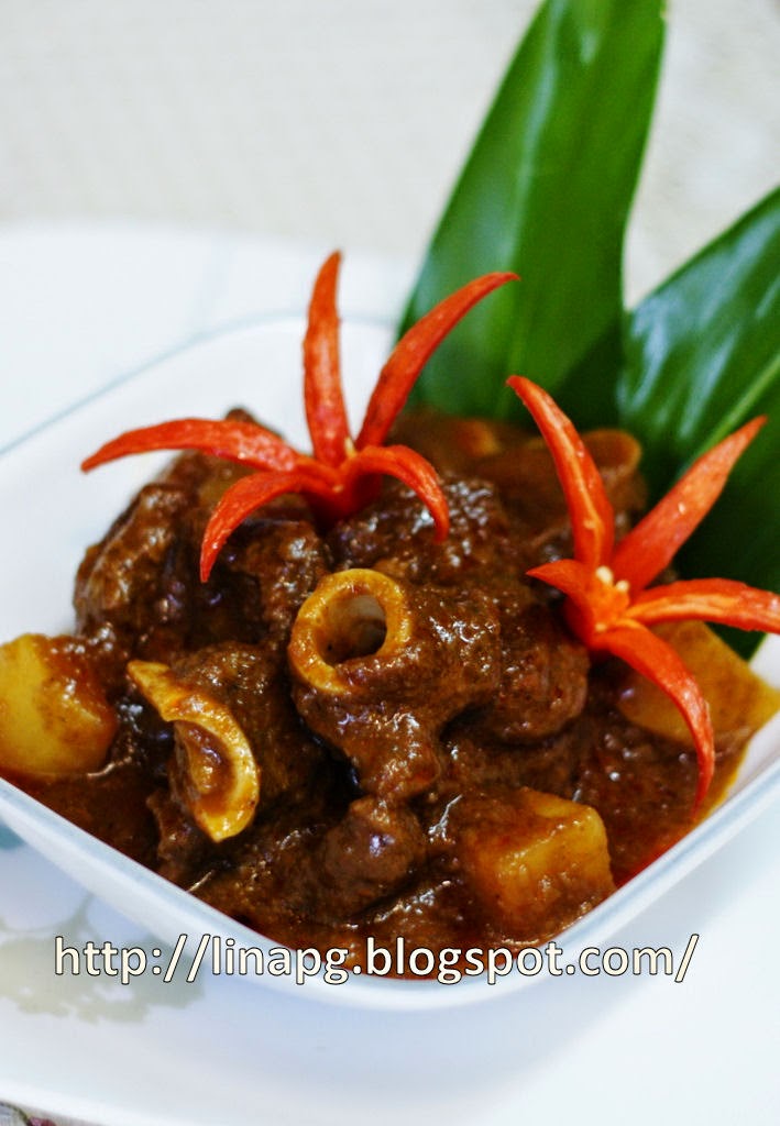 Resepi Gulai Daging Bawang Goreng (Tanpa Santan) - TERATAK 