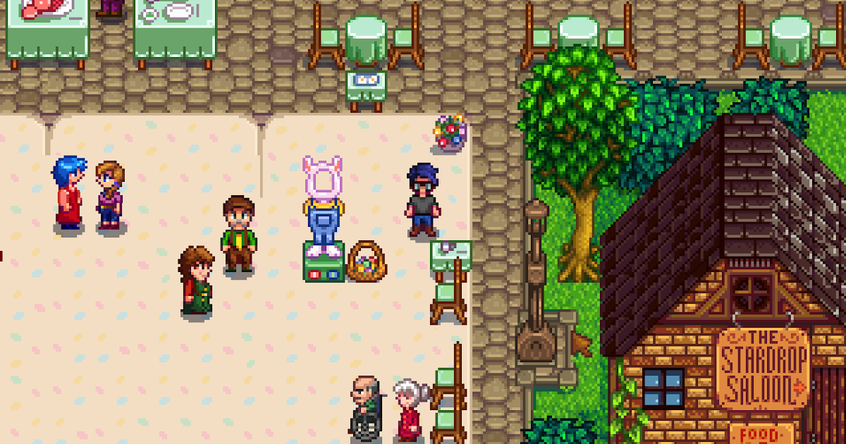 Arrpeegeez Stardew Valley Walkthrough Guide Festivals Egg Festival