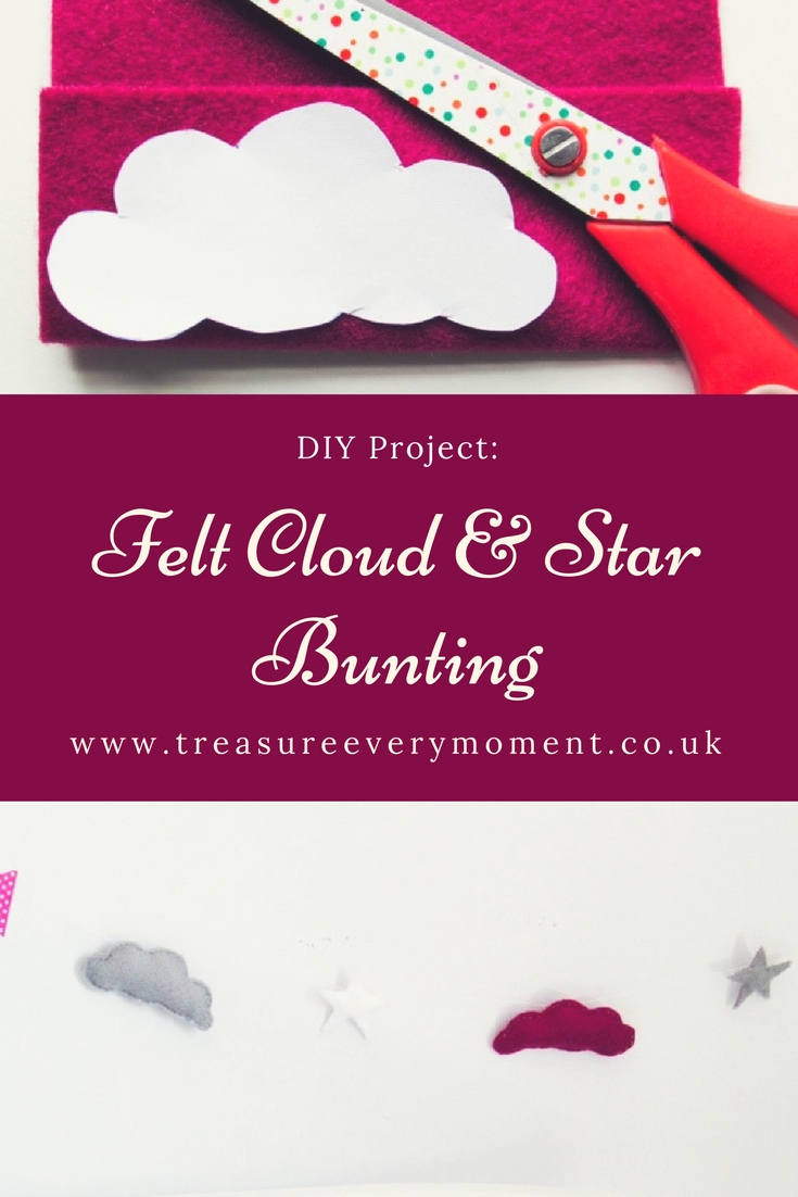 DIY PROJECT: Felt Cloud and Star Bunting Tutorial