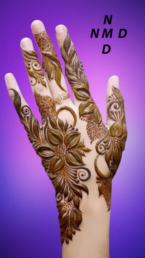 Nabiha Mehindi Design 189