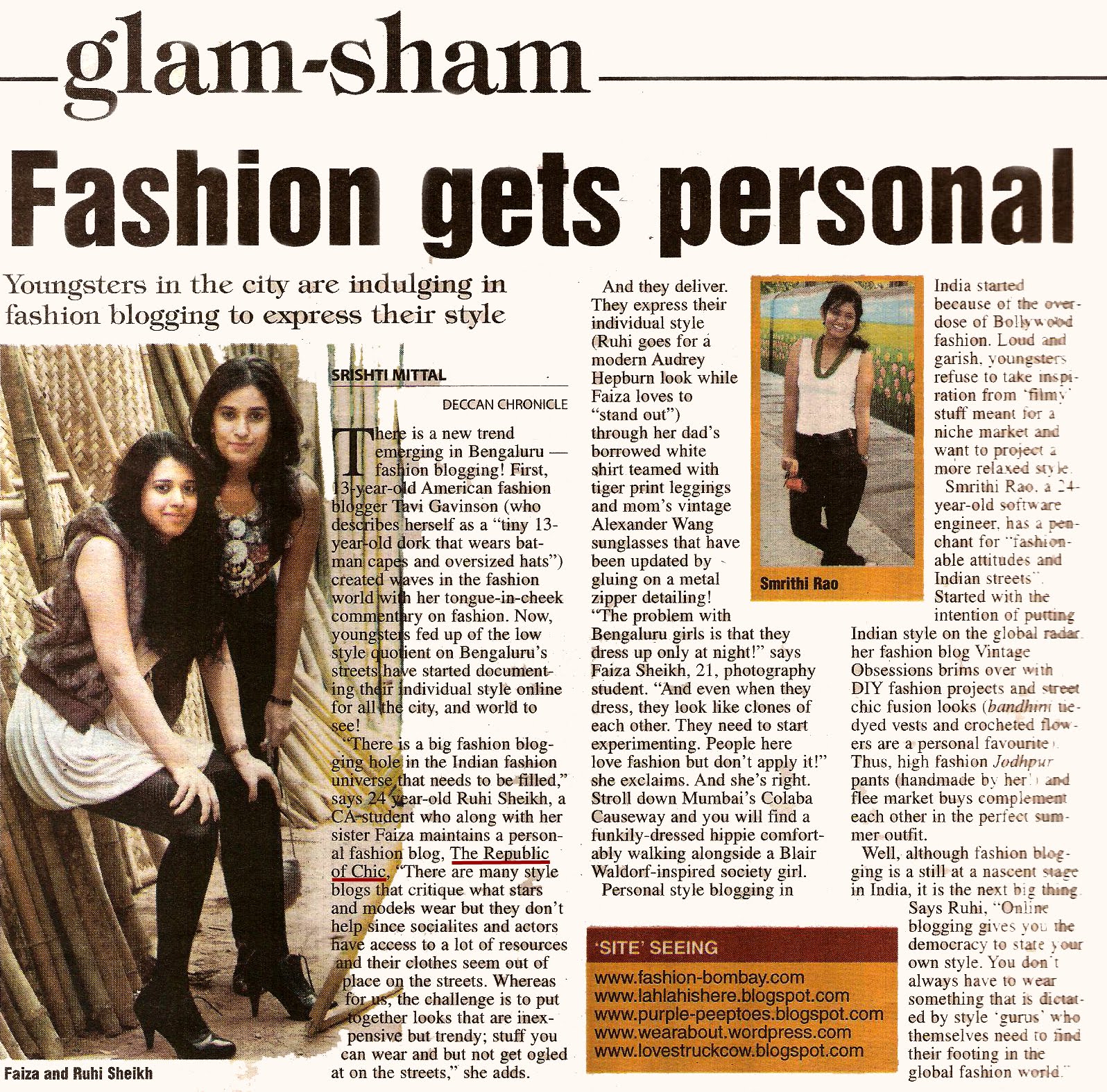 Deccan Chronicle Feature