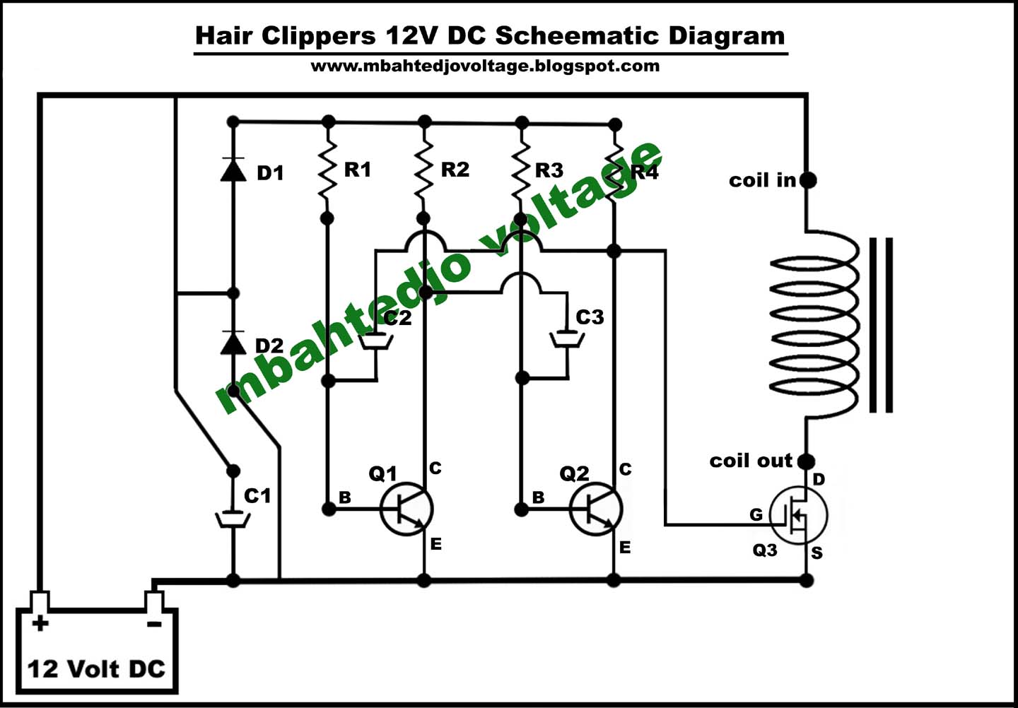 mbahtedjo voltage How to Alter Hair Clippers 220V to 