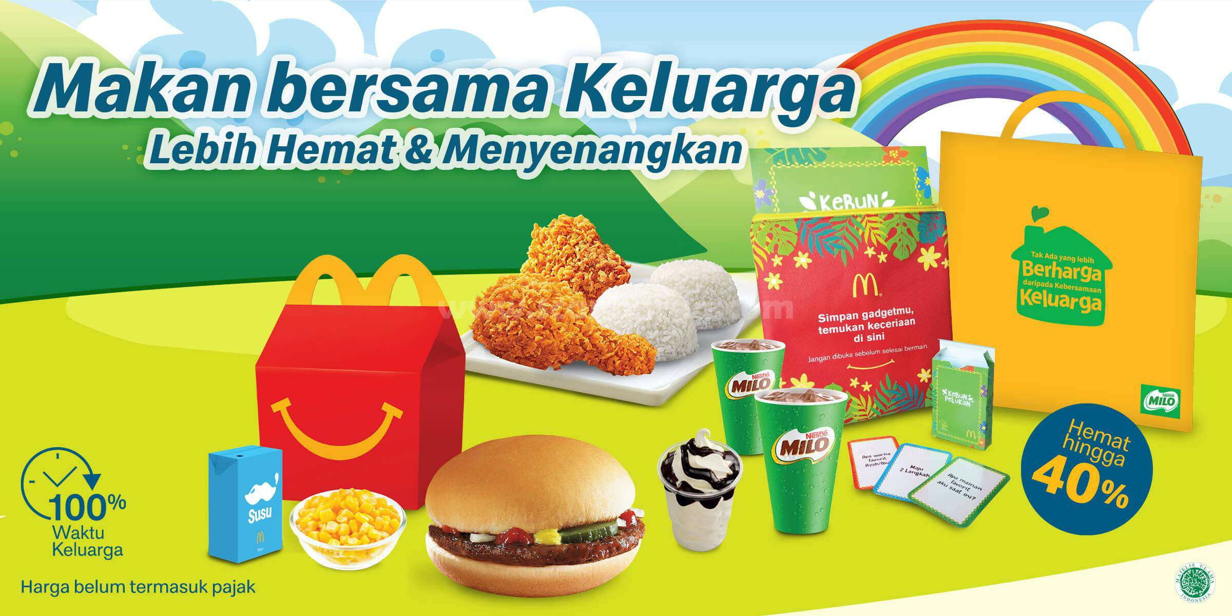 McDonalds Promo Paket Family McD Hemat Hingga 40%