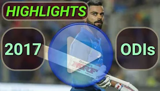 2017 odi cricket matches highlights online