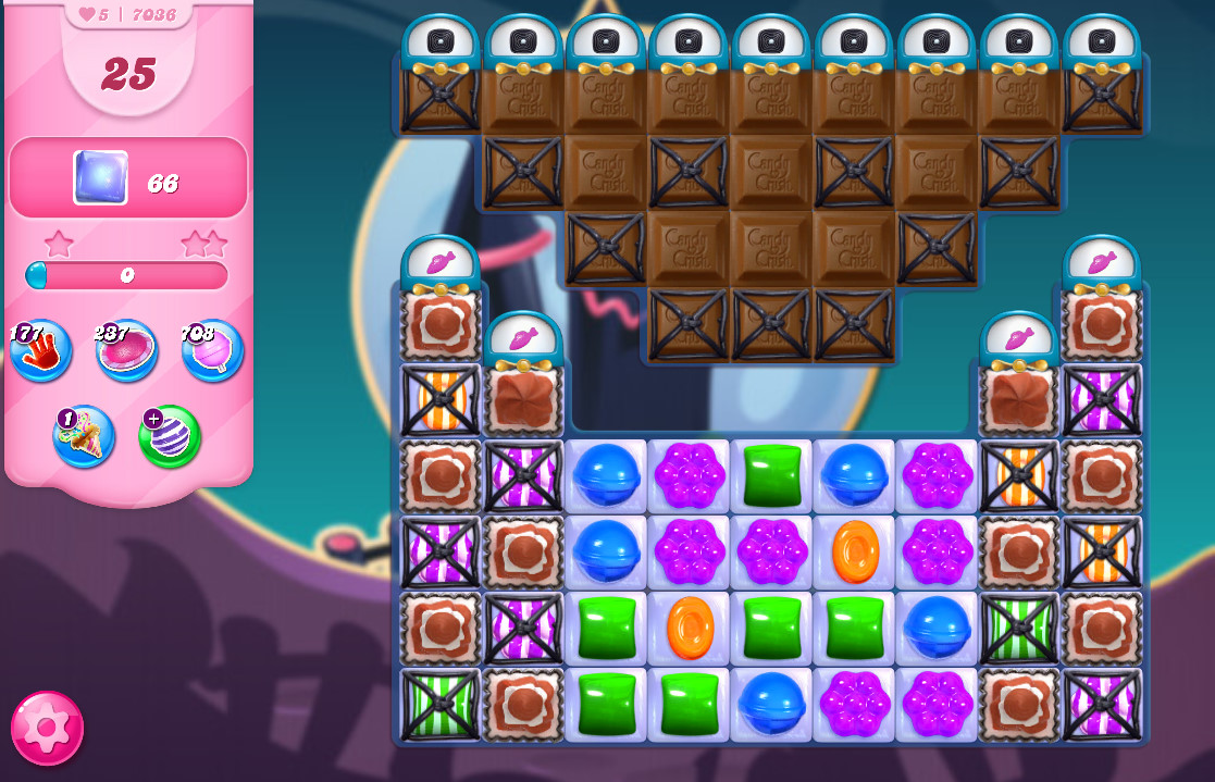 Candy Crush Saga level 7036