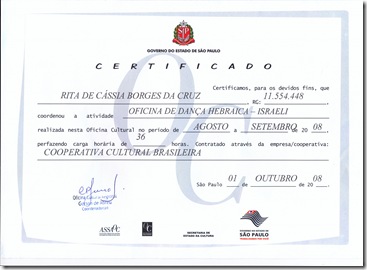 Certificado Iguape 08