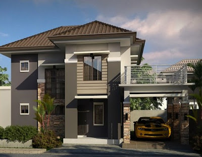 model garasi samping rumah terbaru