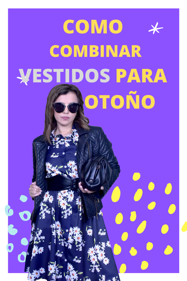 como combinar vestidos para otoño-outfits con vestidos- outfits mujeres de 5 - como crear outfits desde cero-outfits de moda-como combinar vestidos