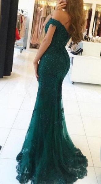 Latest Emerald Green Prom Dress 2022.