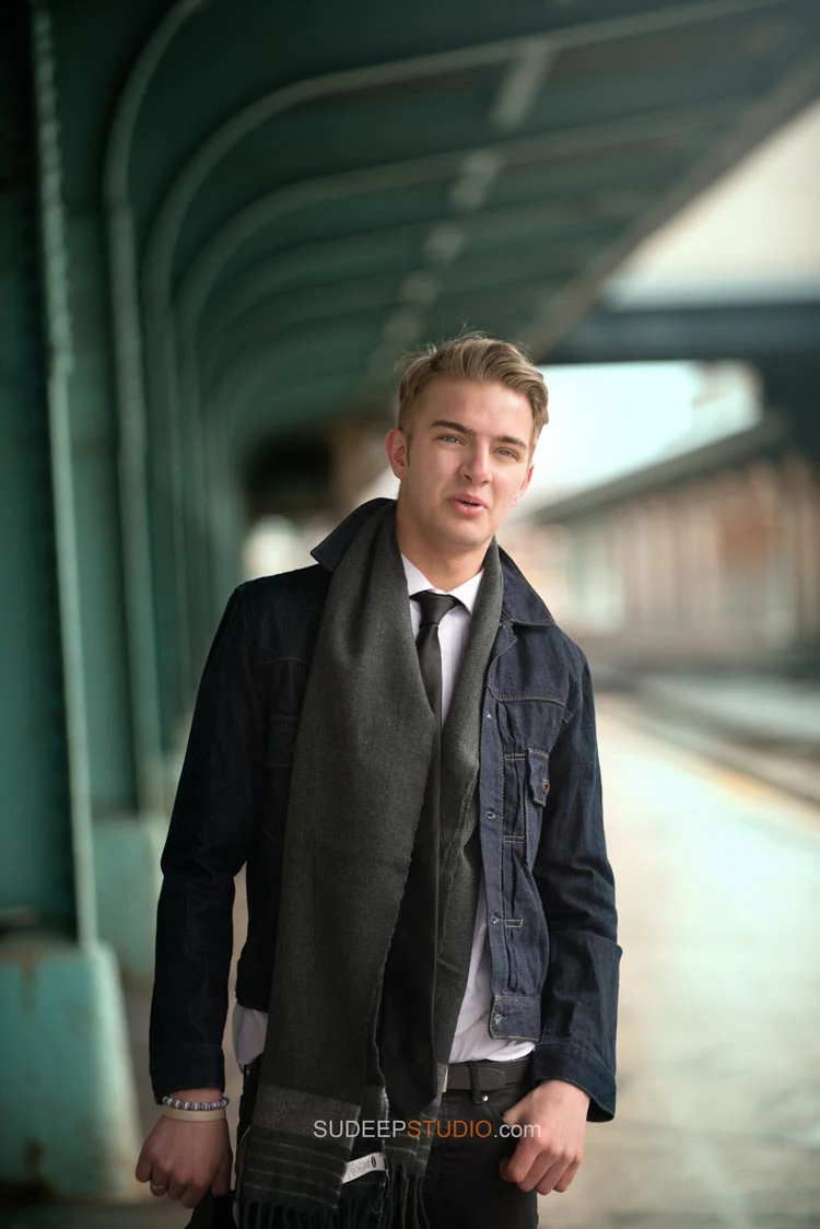 Modern Magazine style Senior Pictures for Guys - Ann Arbor - Sudeep Studio.com