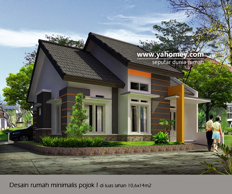  Desain  Rumah  Minimalis  1  Lantai  Di Hook  Gambar Foto 