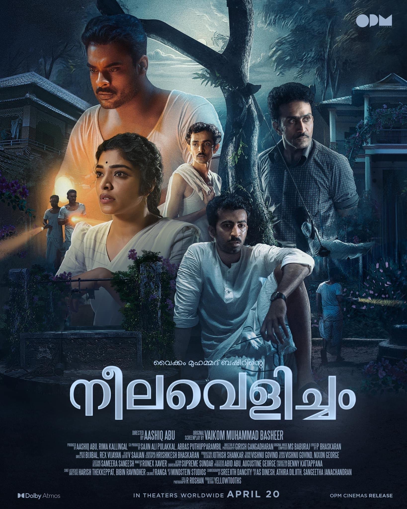Neelavelicham (2023) is a horror thriller film directed by Aashiq Abu