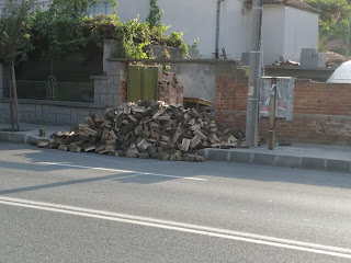 Typical Sight, Logs, Dumped, Yambol,