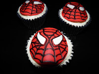 Cupcakes Spiderman