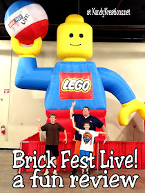 Visit Brick Fest Live! for a fun afternoon of building, playing, shopping, and family time.  Our experience was a win with time together and lots of creativity and Master building time.