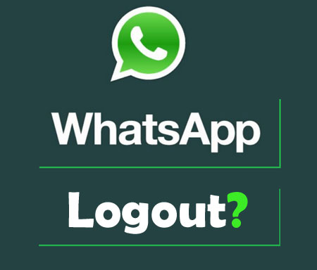 logout or Sign out from WhatsApp Messenger App