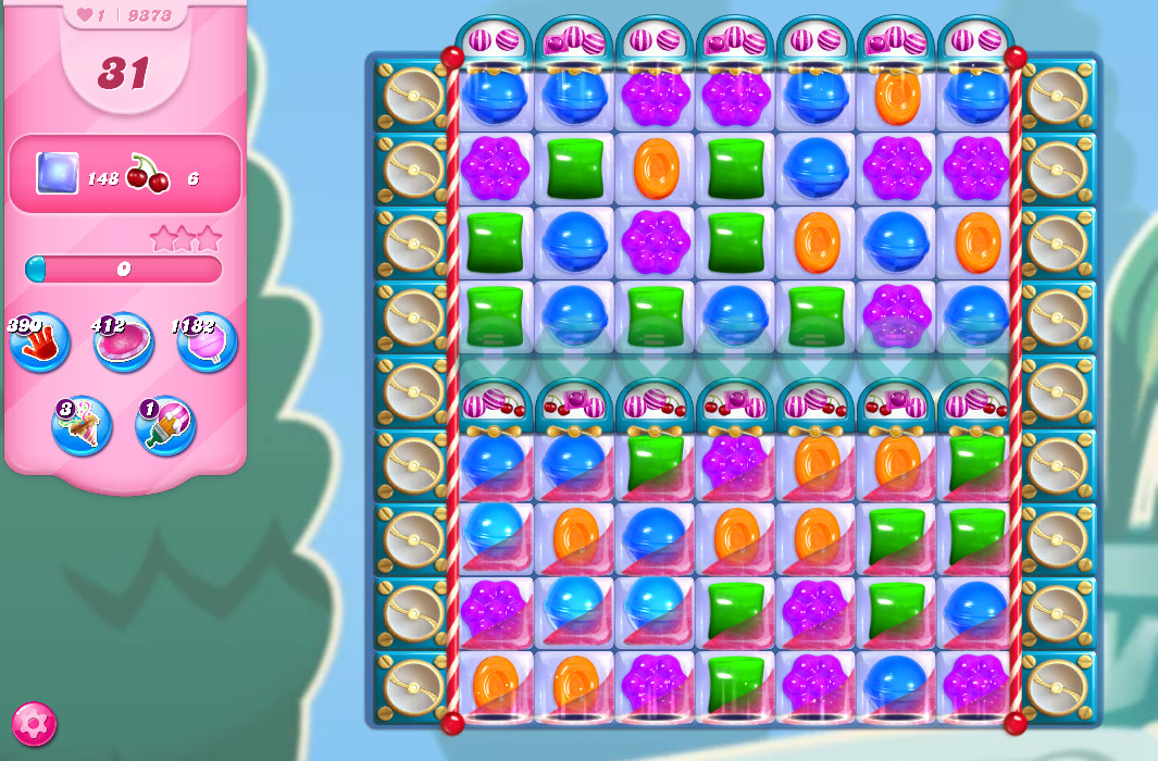 Candy Crush Saga level 9373