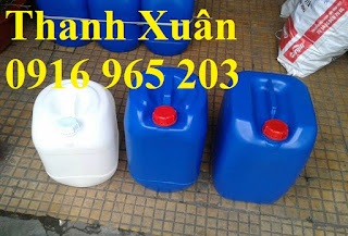 Can nhựa vuông dày 20 lít, 30 lít, 25 lít