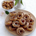 GLAZED VANILLA DOUGHNUTS AND DOUGHNUTS HOLES