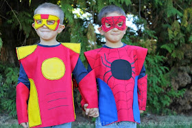 Super Hero Costumes pattern