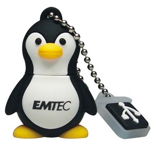 The Aquarium range Penguin USB flash drive