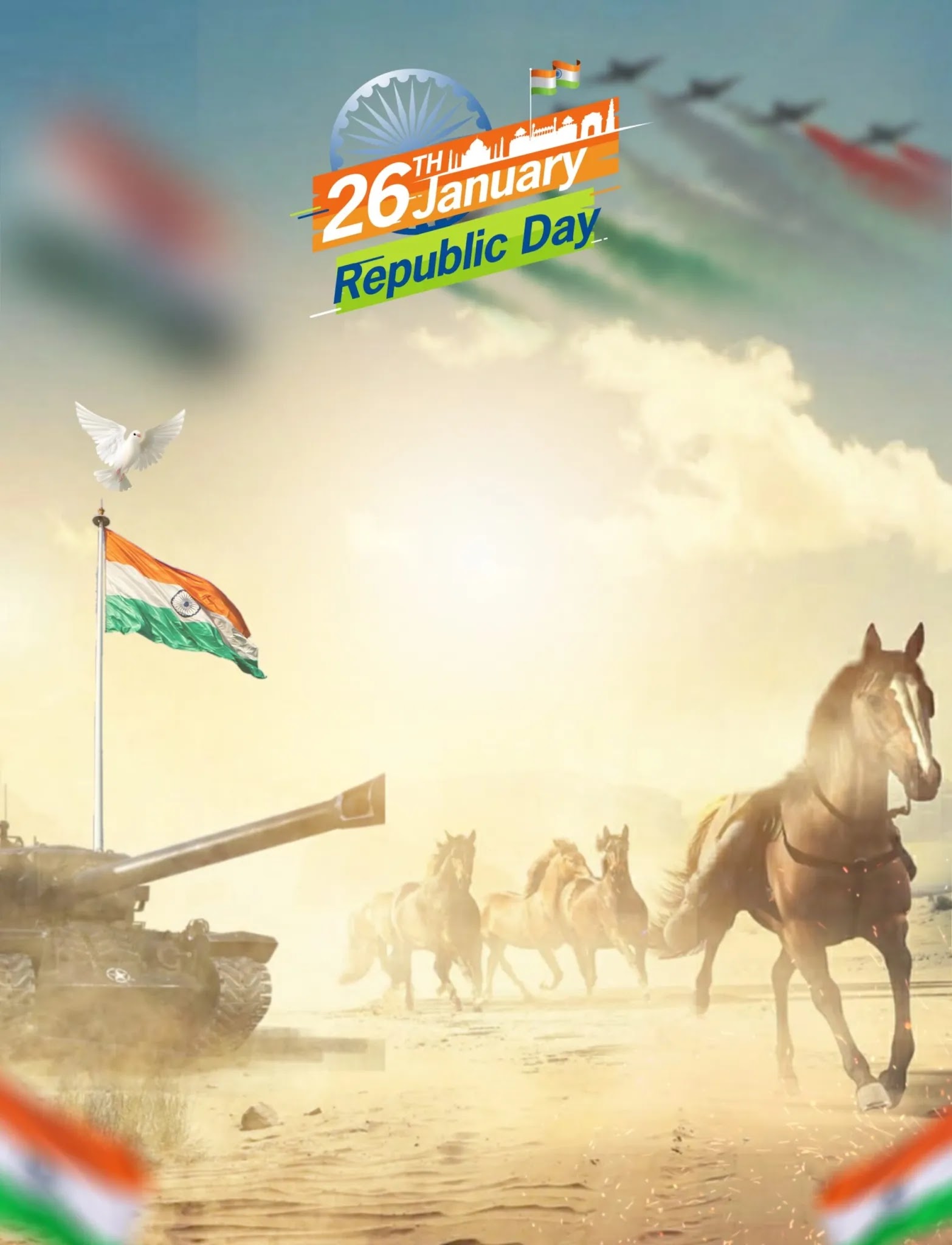 500+ Republic Day (26 January) Special Photo Editing Backgrounds Images HD 2021