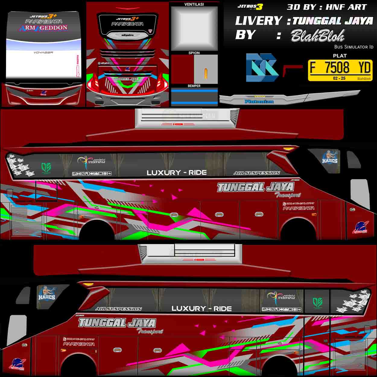 livery bus tunggal jaya armageddon