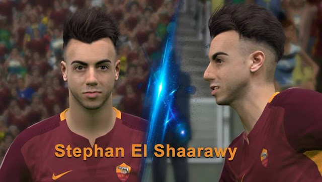 el shaarawy face pes 6