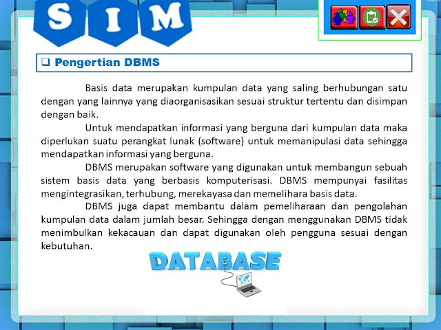 Pengertian DBMS