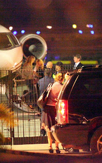 Britney Spears and Jason Trawick arriving in Mexico