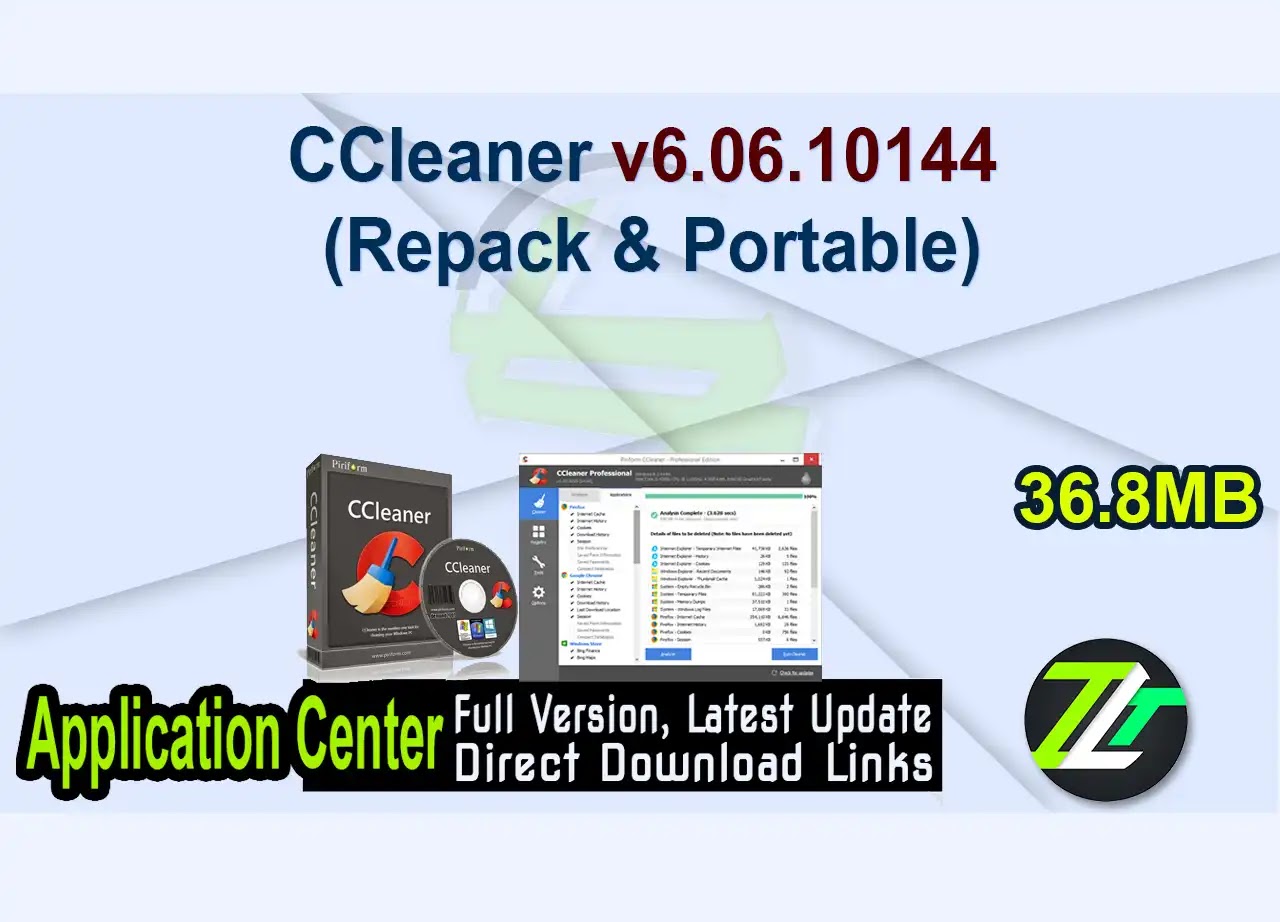 CCleaner v6.06.10144 (Repack & Portable)