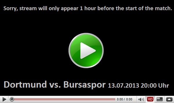 Borussia Dortmund - Bursaspor  