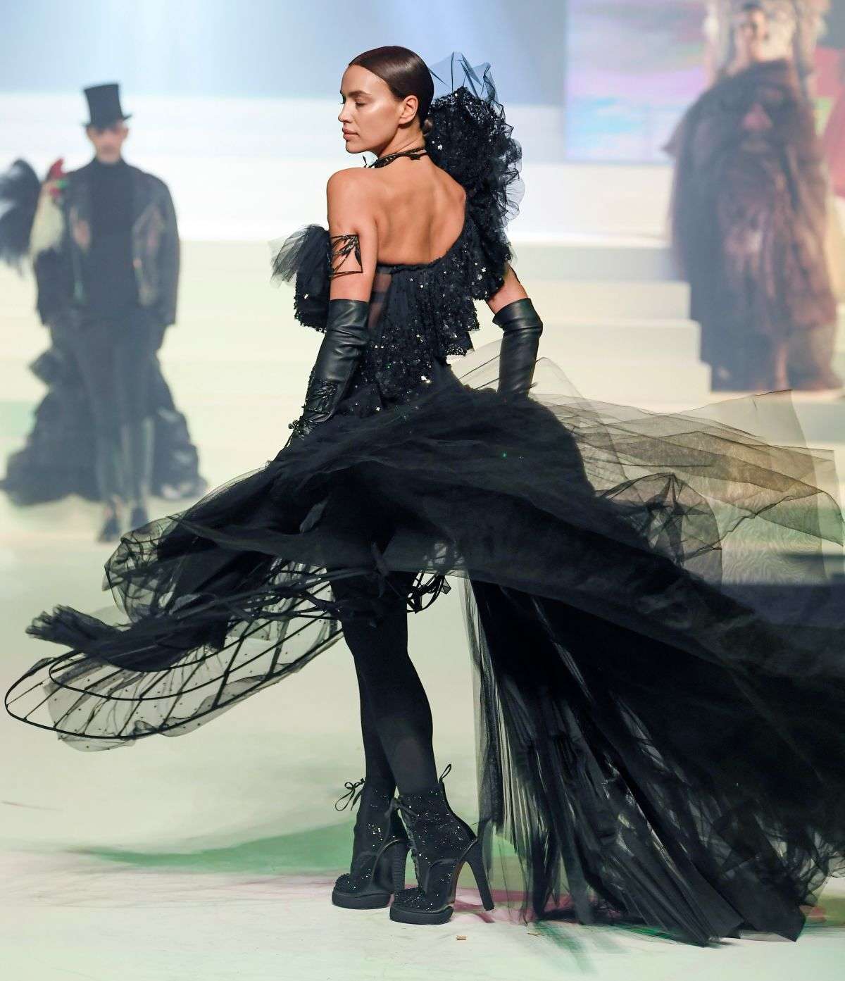 Irina Shayk –  Paris Fashion Week Catwalk