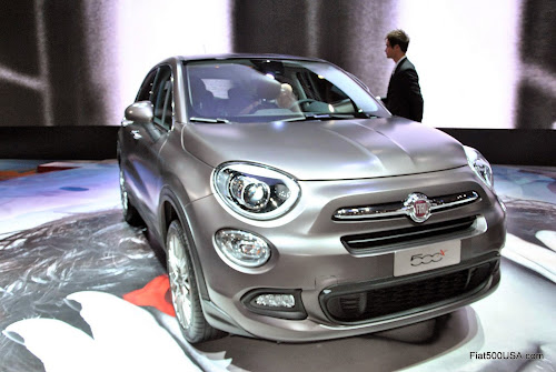 Fiat 500X at Paris Debut