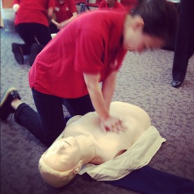 CPR training