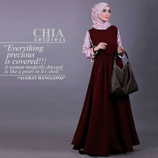 Chia by Agoest Hanggono Maroon
