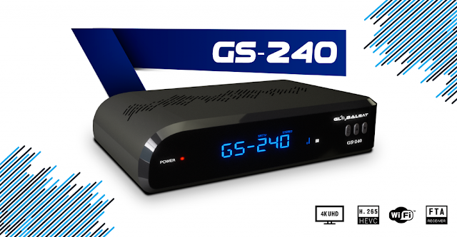 Globalsat GS240 Atualização V2.77 - 24/03/2021