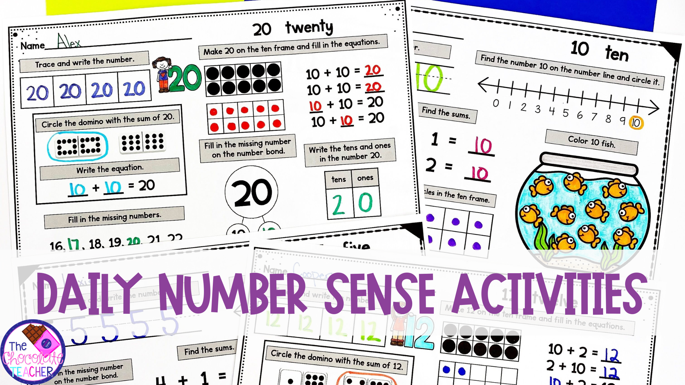 Using fun and engaging activities like these will make your daily number sense learning a breeze.