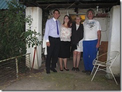 Norma, Charmaine, Wayne and Leonie in Springs, Gauteng, South Africa