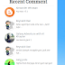 Menambahkan Recent Comment Widget dengan Avatar pada Blogger