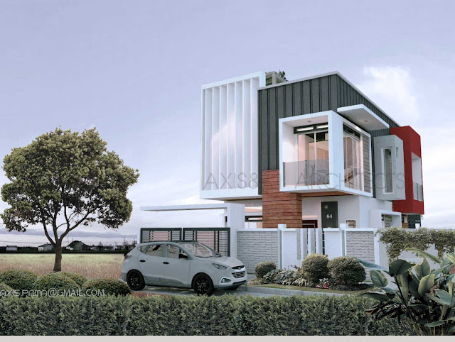 Desain Rumah Minimalis 2 Lantai Yang Modern 