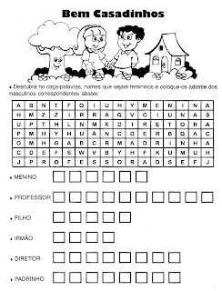 ATIVIDADES DE PORTUGUÊS PARA 3° ANO GRAMÁTICA INFANTIL