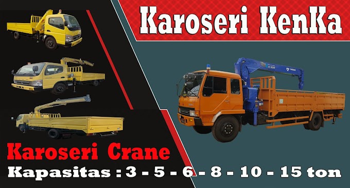 Karoseri Mobil dan Truck Crane KenKa