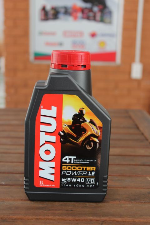 NHỚT MOTUL SCOOTER POWER LE 5W40