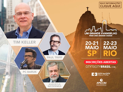 Conferencia City to City Brasil - Traz grandes nomes do Cristianismo 