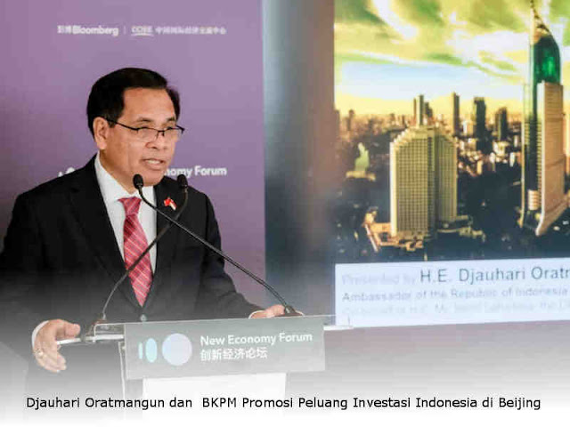 Djauhari Oratmangun dan BKPM Promosi Peluang Investasi Indonesia di Beijing